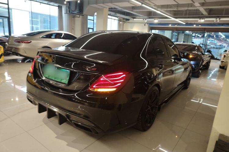 Used Mercedes-Benz C-Class AMG 2015 AMG C 63 Rear Right 45 Deg