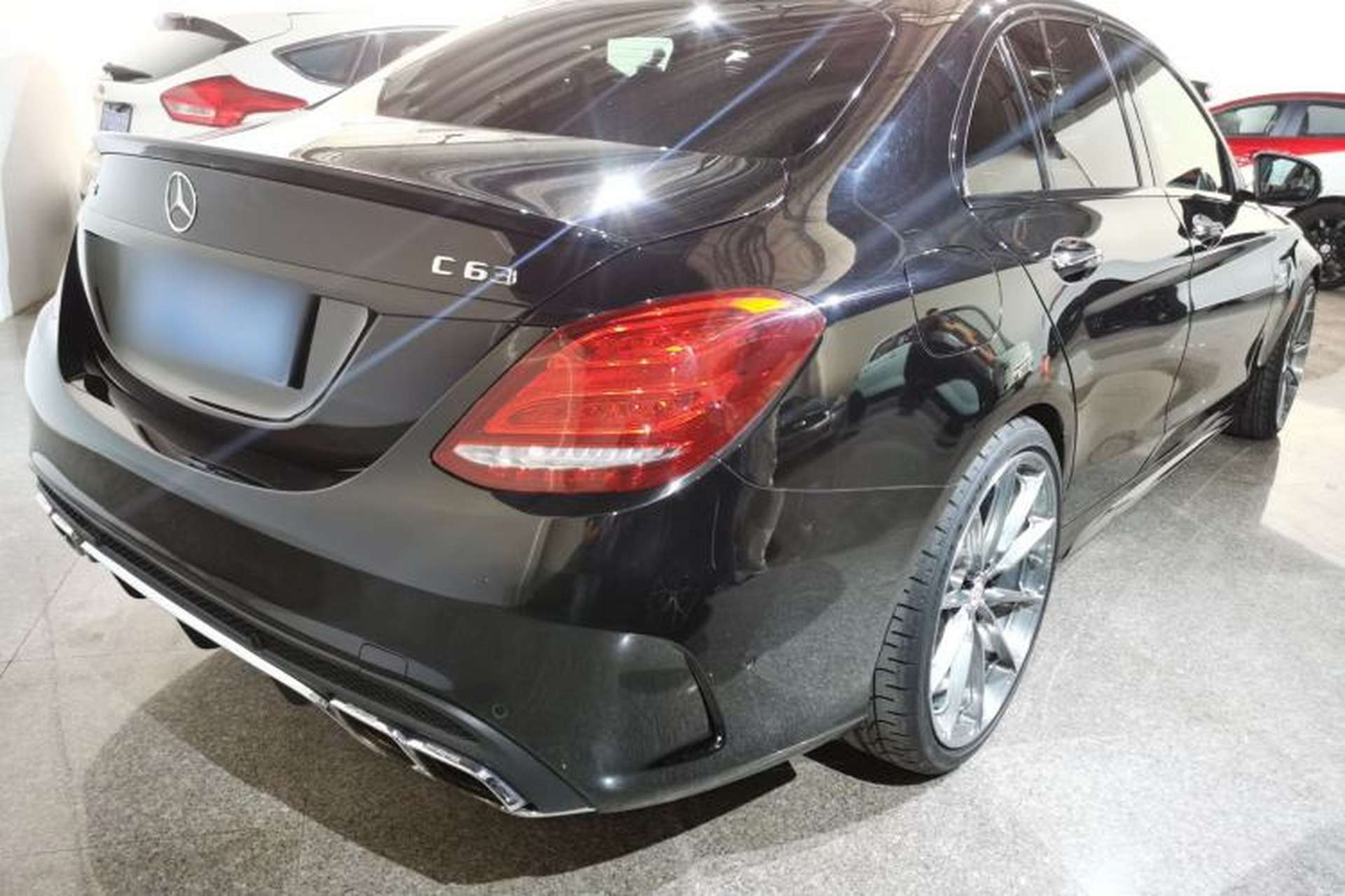 Used Mercedes-Benz C-Class AMG 2015 AMG C 63 Rear Right 45 Deg