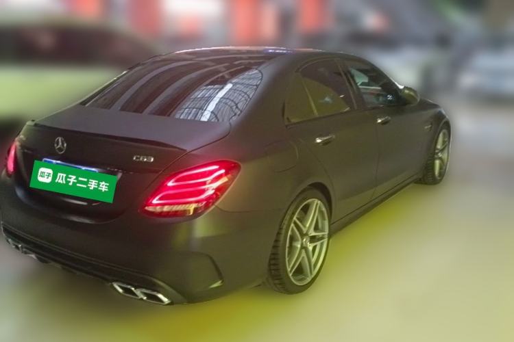 Used Mercedes-Benz C-Class AMG 2015 AMG C 63 Rear Right 45 Deg