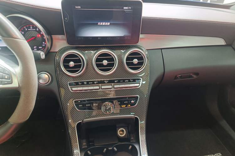 Used Mercedes-Benz C-Class AMG 2015 AMG C 63 S Audio And AC Panel