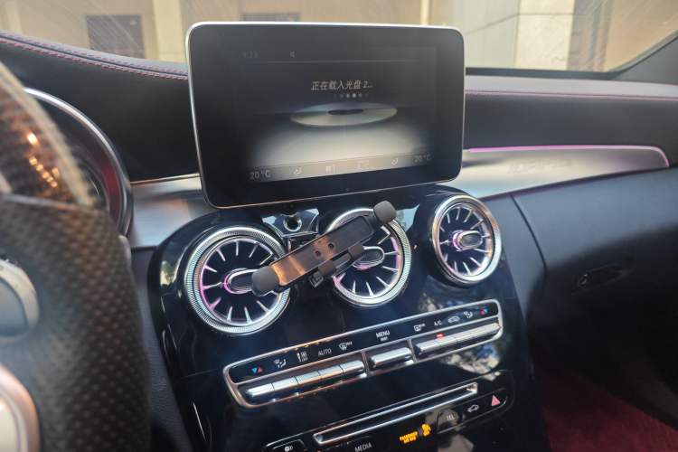 Used Mercedes-Benz C-Class AMG 2015 AMG C 63 Audio And AC Panel