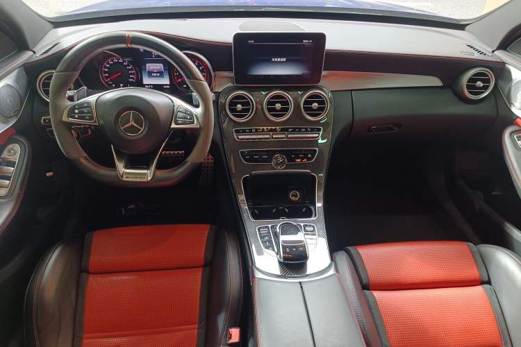 Used Mercedes-Benz C-Class AMG 2015 AMG C 63 S Center Console