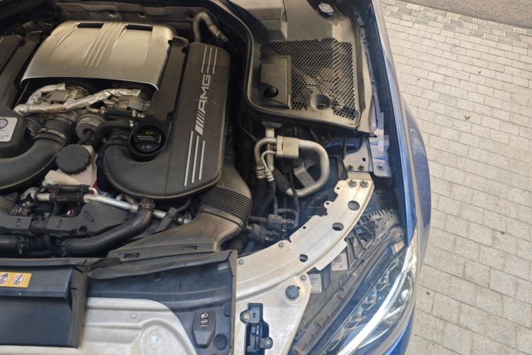 Used Mercedes-Benz C-Class AMG 2015 AMG C 63 Engine Bay Left