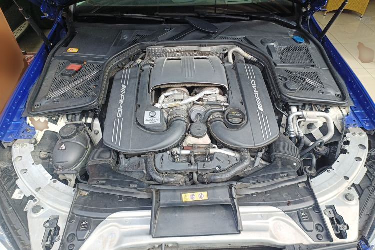 Used Mercedes-Benz C-Class AMG 2015 AMG C 63 S Engine Bay