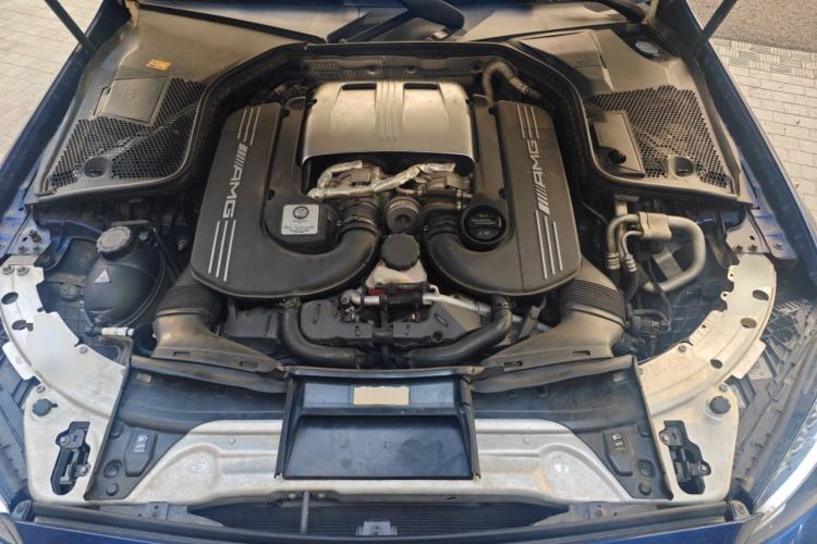 Used Mercedes-Benz C-Class AMG 2015 AMG C 63 Engine Bay