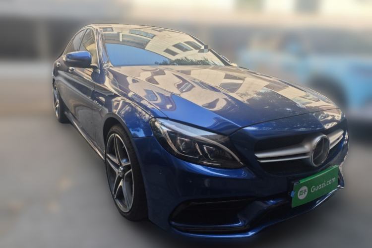 Used Mercedes-Benz C-Class AMG 2015 AMG C 63 Front Right 45 Deg