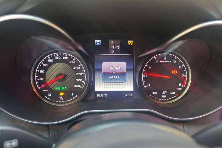 Used Mercedes-Benz C-Class AMG 2015 AMG C 63 Instrument Cluster