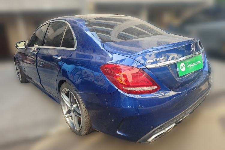 Used Mercedes-Benz C-Class AMG 2015 AMG C 63 Rear Left 45 Deg
