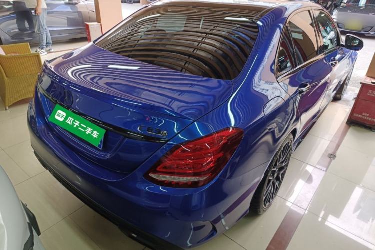 Used Mercedes-Benz C-Class AMG 2015 AMG C 63 S Rear Right 45 Deg
