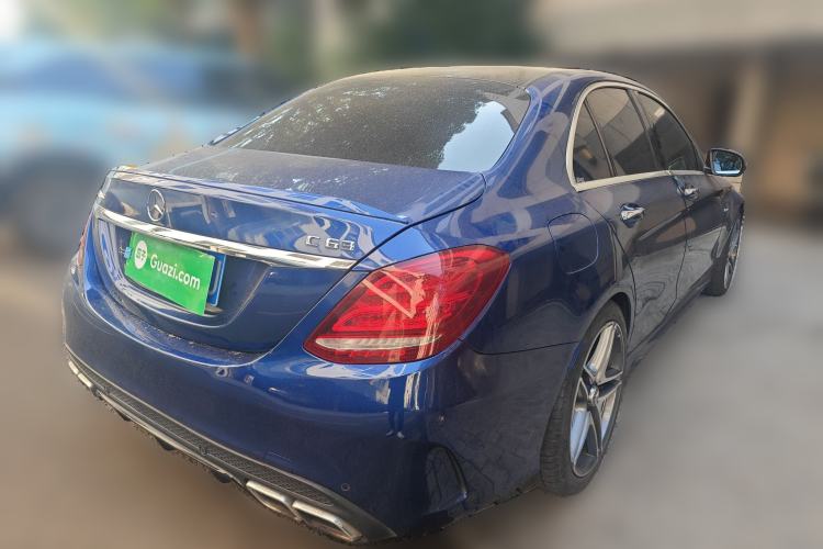 Used Mercedes-Benz C-Class AMG 2015 AMG C 63 Rear Right 45 Deg