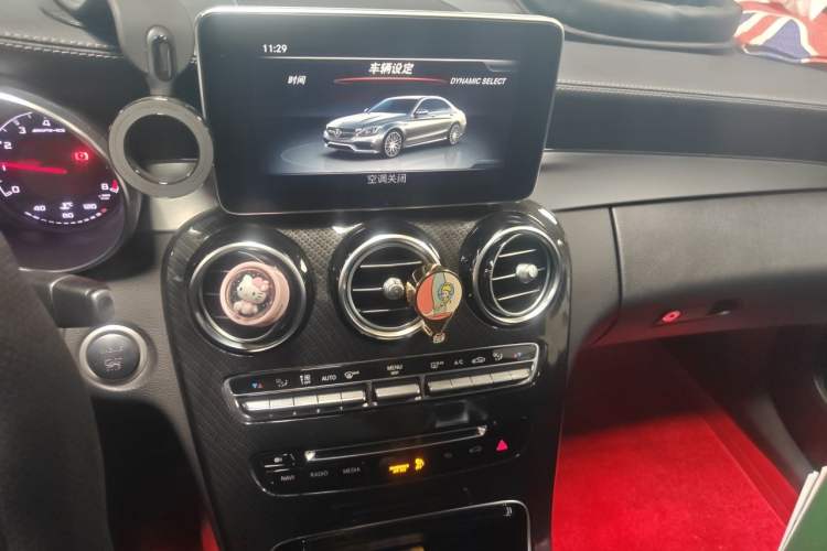 Used Mercedes-Benz C-Class AMG 2015 AMG C 63 Audio And AC Panel
