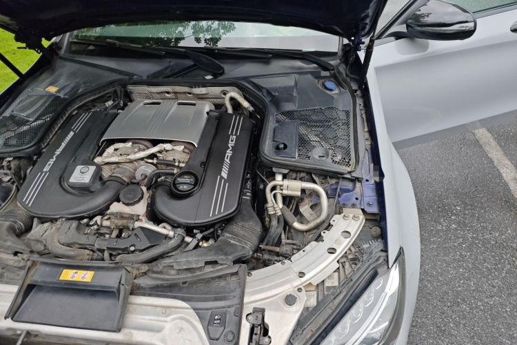 Used Mercedes-Benz C-Class AMG 2015 AMG C 63 Engine Bay Left