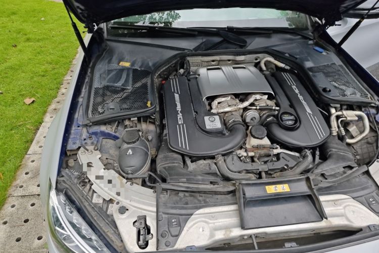 Used Mercedes-Benz C-Class AMG 2015 AMG C 63 Engine Bay Right
