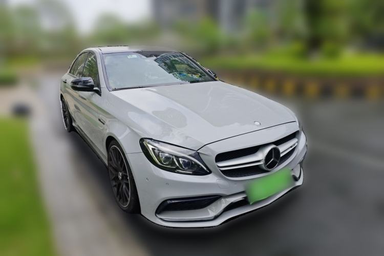 Used Mercedes-Benz C-Class AMG 2015 AMG C 63 Front Right 45 Deg