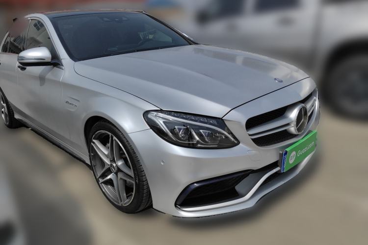 Used Mercedes-Benz C-Class AMG 2015 AMG C 63 Front Right 45 Deg