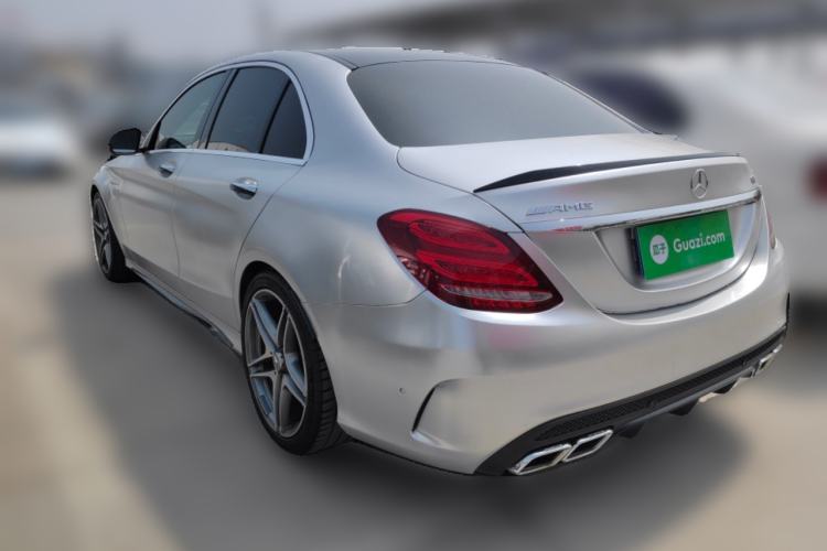 Used Mercedes-Benz C-Class AMG 2015 AMG C 63 Rear Left 45 Deg