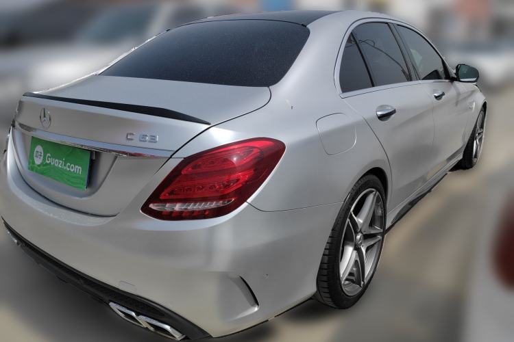 Used Mercedes-Benz C-Class AMG 2015 AMG C 63 Rear Right 45 Deg