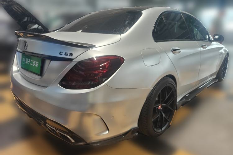 Used Mercedes-Benz C-Class AMG 2015 AMG C 63 Rear Right 45 Deg