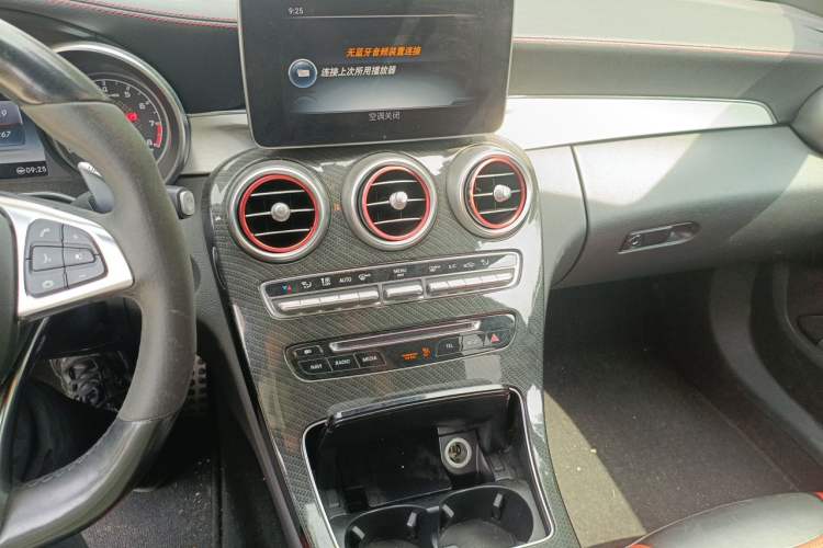 Used Mercedes-Benz C-Class AMG 2015 AMG C 63 Audio And AC Panel