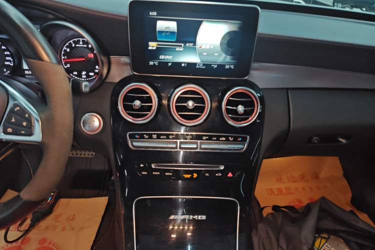 Used Mercedes-Benz C-Class AMG 2015 AMG C 63 Audio And AC Panel