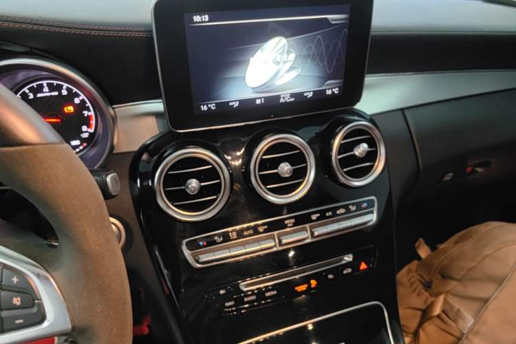 Used Mercedes-Benz C-Class AMG 2015 AMG C 63 Audio And AC Panel