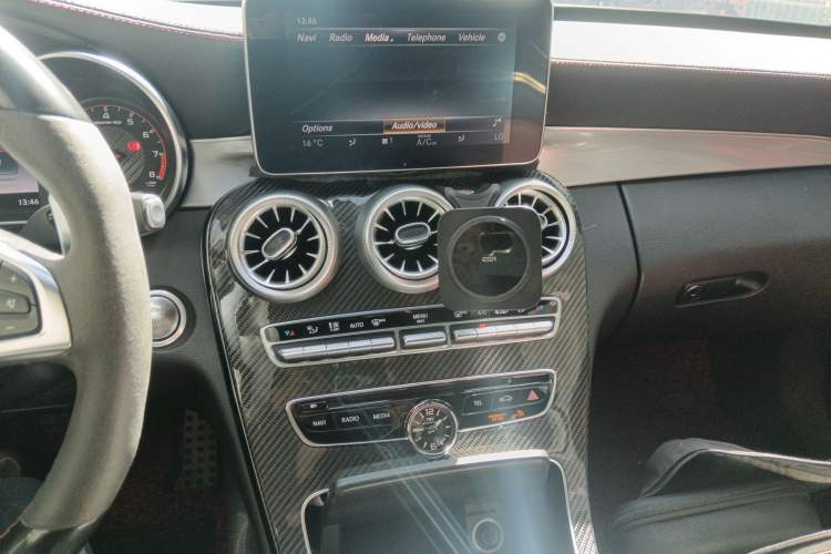 Used Mercedes-Benz C-Class AMG 2015 AMG C 63 S Audio And AC Panel