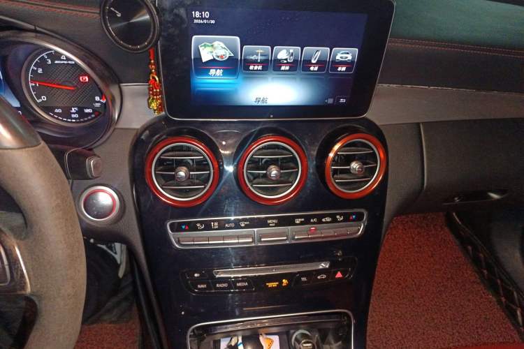 Used Mercedes-Benz C-Class AMG 2015 AMG C 63 Audio And AC Panel