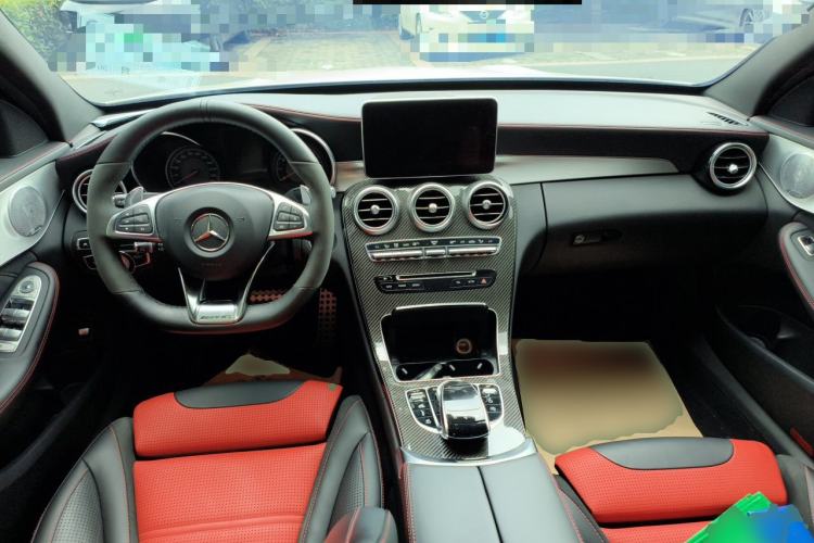 Used Mercedes-Benz C-Class AMG 2015 AMG C 63 Center Console