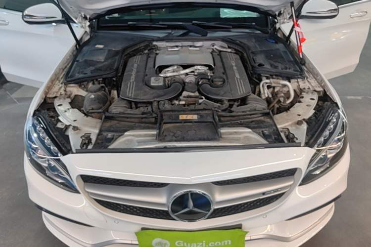 Used Mercedes-Benz C-Class AMG 2015 AMG C 63 Engine Bay