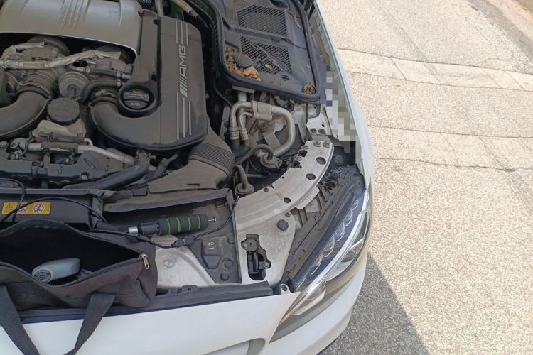 Used Mercedes-Benz C-Class AMG 2015 AMG C 63 Engine Bay Left
