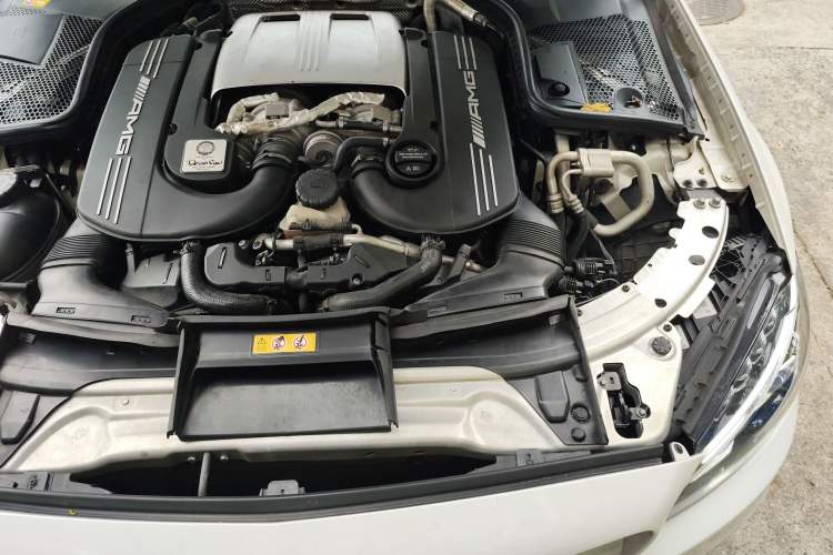 Used Mercedes-Benz C-Class AMG 2015 AMG C 63 S Engine Bay Left