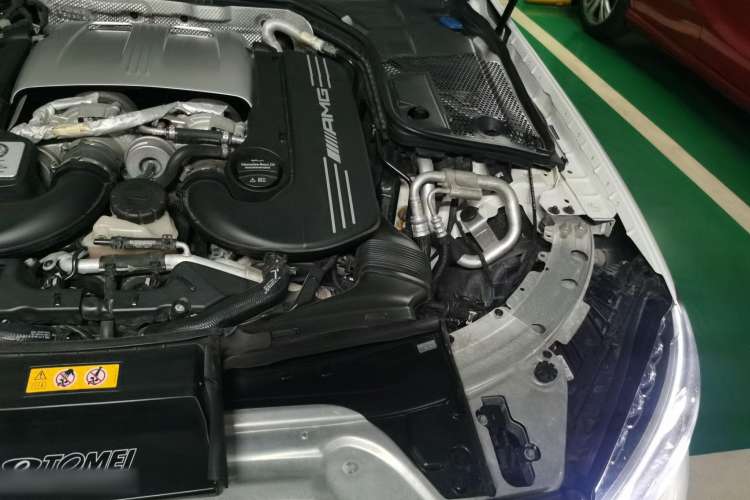 Used Mercedes-Benz C-Class AMG 2015 AMG C 63 S Engine Bay Left