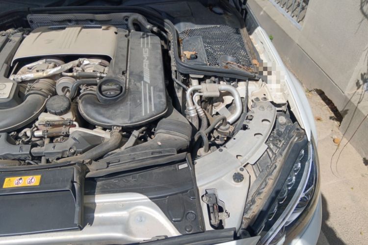 Used Mercedes-Benz C-Class AMG 2015 AMG C 63 S Engine Bay Left