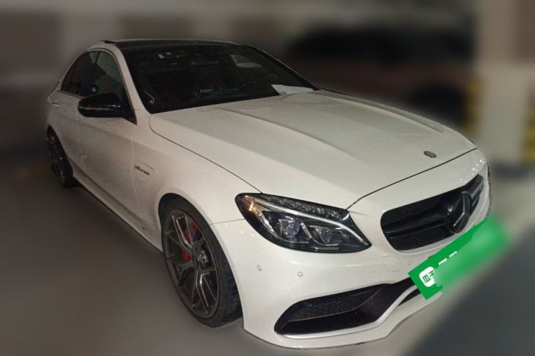 Used Mercedes-Benz C-Class AMG 2015 AMG C 63 Front Right 45 Deg