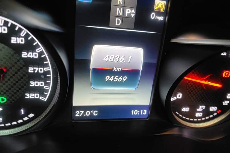 Used Mercedes-Benz C-Class AMG 2015 AMG C 63 Instrument Cluster