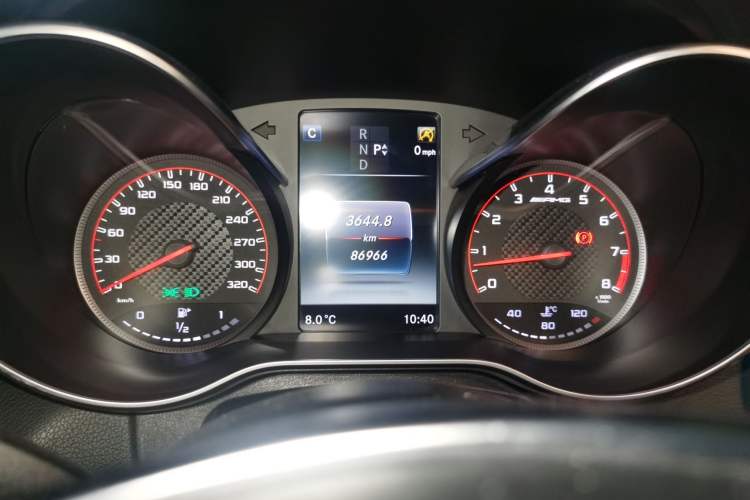 Used Mercedes-Benz C-Class AMG 2015 AMG C 63 S Instrument Cluster