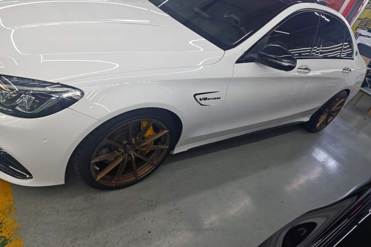 Used Mercedes-Benz C-Class AMG 2015 AMG C 63 Left Side