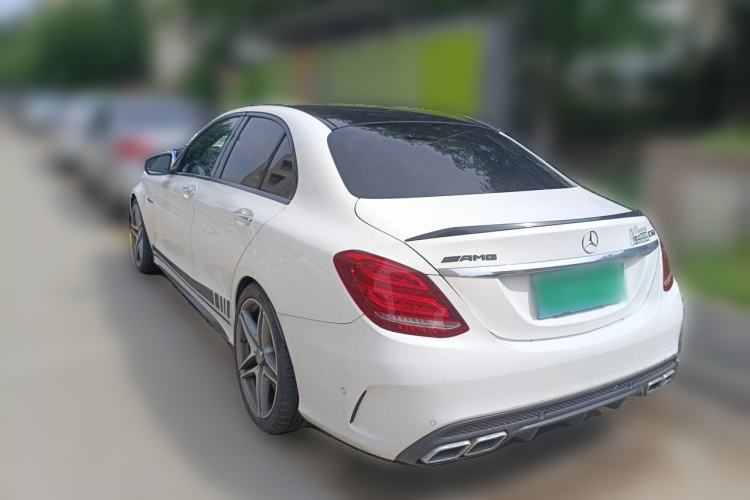 Used Mercedes-Benz C-Class AMG 2015 AMG C 63 Rear Left 45 Deg