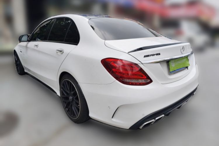 Used Mercedes-Benz C-Class AMG 2015 AMG C 63 S Rear Left 45 Deg