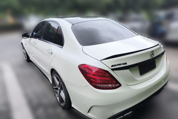 Used Mercedes-Benz C-Class AMG 2015 AMG C 63 Rear Left 45 Deg