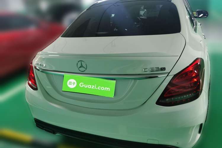 Used Mercedes-Benz C-Class AMG 2015 AMG C 63 S Rear Left 45 Deg