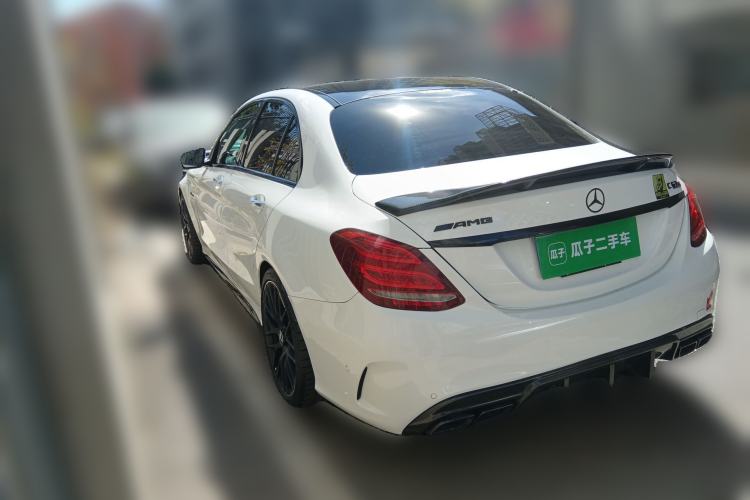 Used Mercedes-Benz C-Class AMG 2015 AMG C 63 S Rear Left 45 Deg