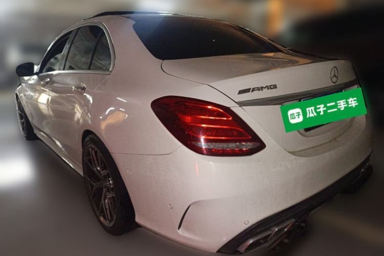 Used Mercedes-Benz C-Class AMG 2015 AMG C 63 Rear Left 45 Deg