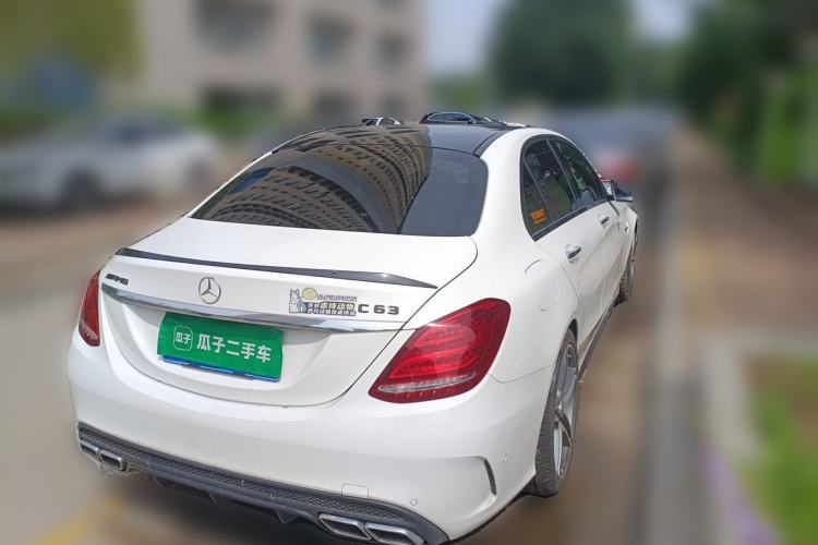 Used Mercedes-Benz C-Class AMG 2015 AMG C 63 Rear Right 45 Deg