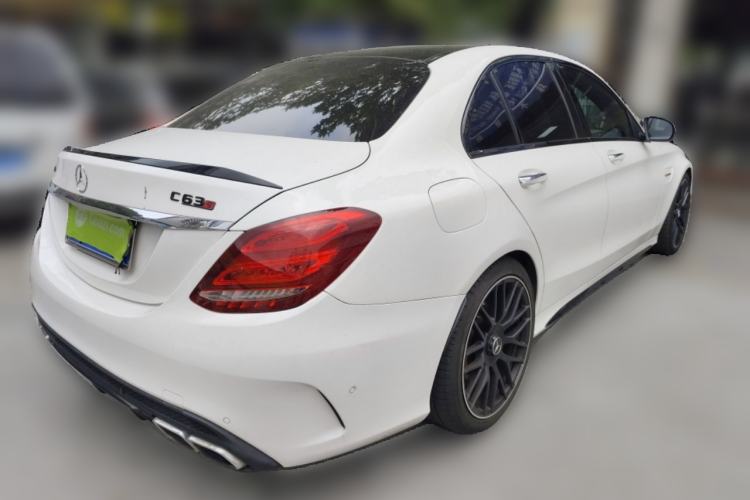 Used Mercedes-Benz C-Class AMG 2015 AMG C 63 S Rear Right 45 Deg