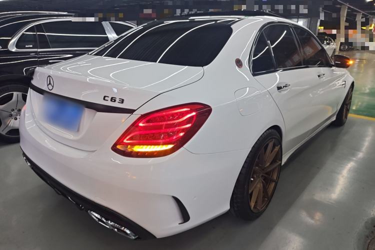 Used Mercedes-Benz C-Class AMG 2015 AMG C 63 Rear Right 45 Deg