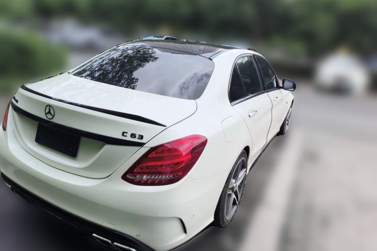 Used Mercedes-Benz C-Class AMG 2015 AMG C 63 Rear Right 45 Deg