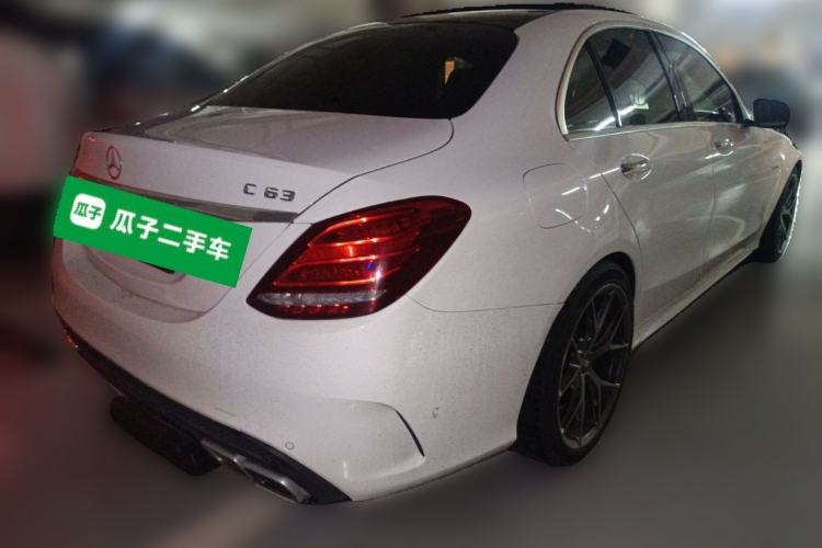Used Mercedes-Benz C-Class AMG 2015 AMG C 63 Rear Right 45 Deg