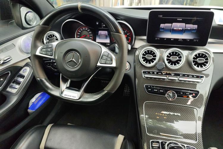 Used Mercedes-Benz C-Class AMG 2015 AMG C 63 S Steering Wheel