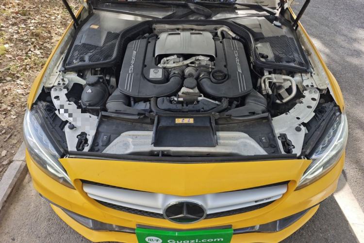Used Mercedes-Benz C-Class AMG 2015 AMG C 63 Engine Bay